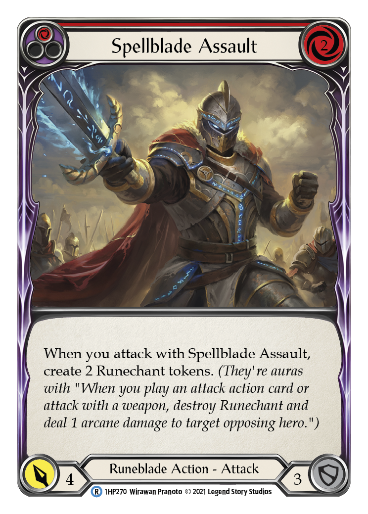 Spellblade Assault (Red) [1HP270]
