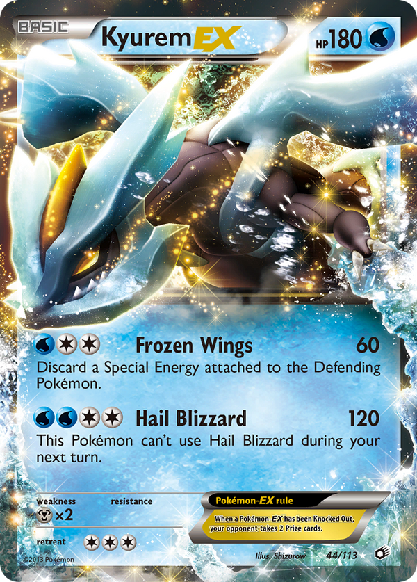 Kyurem EX (44/113) [Black & White: Legendary Treasures] - Pokémon