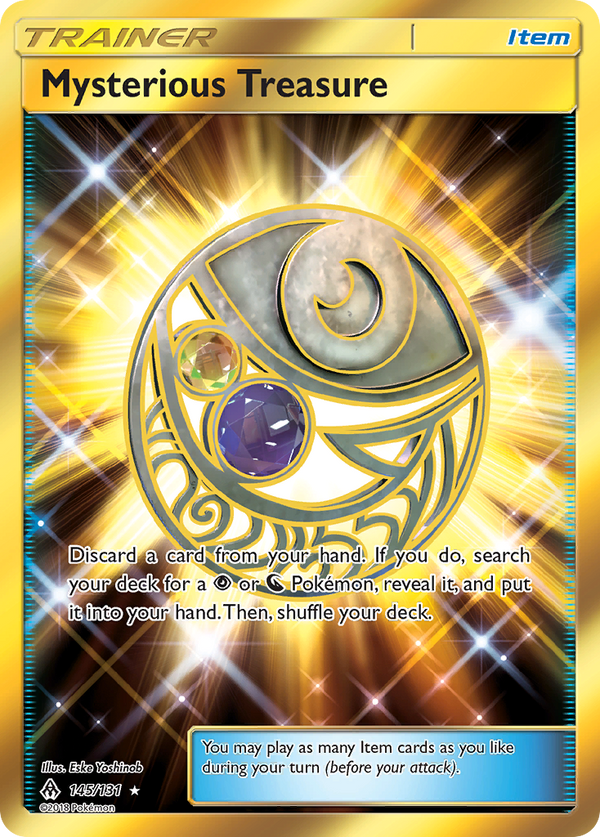 Mysterious Treasure (145/131) [Sun & Moon: Forbidden Light] - Pokémon