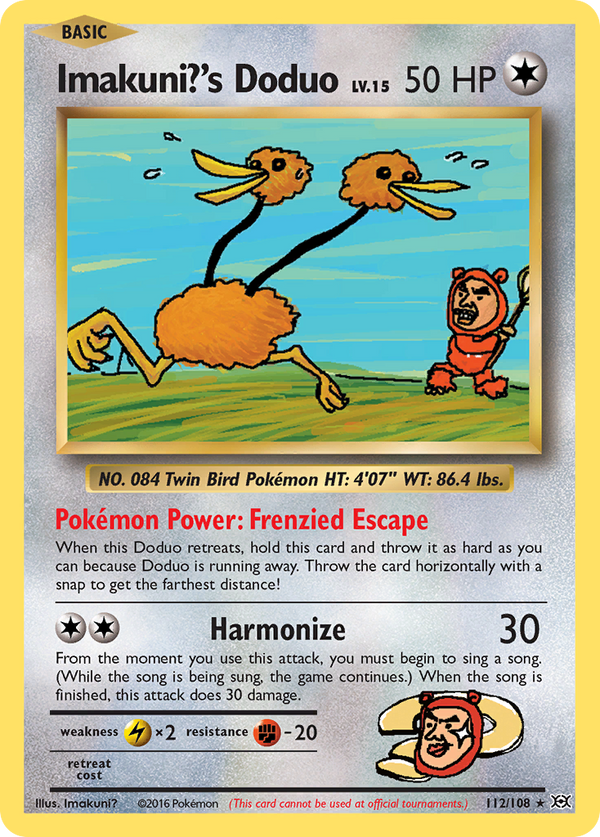 Imakuni?'s Doduo (112/108) [XY: Evolutions] - Pokémon