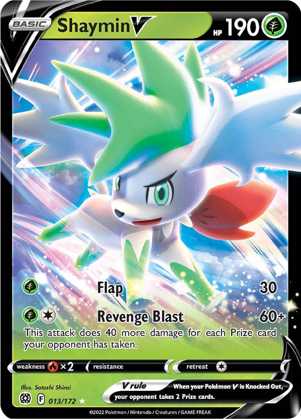 Shaymin V (013/172) [Sword & Shield: Brilliant Stars] - Pokémon