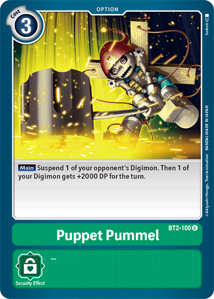 Puppet Pummel [BT2-100] [Release Special Booster Ver.1.5] - Digimon