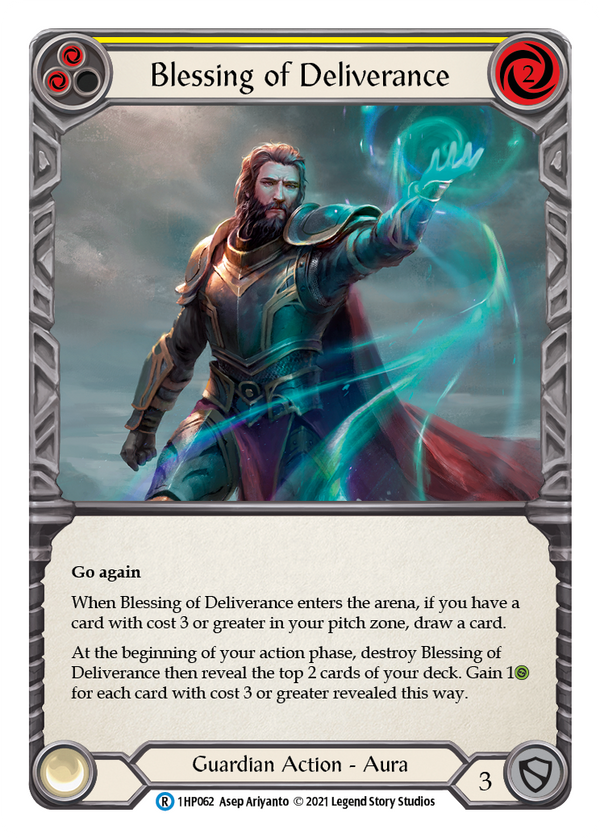 Blessing of Deliverance (Yellow) [1HP062] - Flesh And Blood