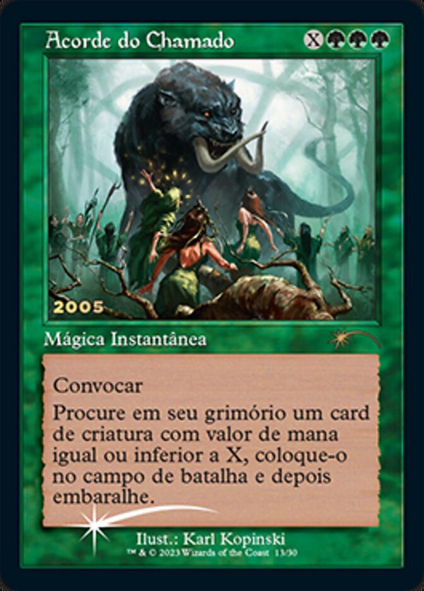 Acordo do Chamado (Chord of Calling) [30th Anniversary Promos] - Magic: The Gathering