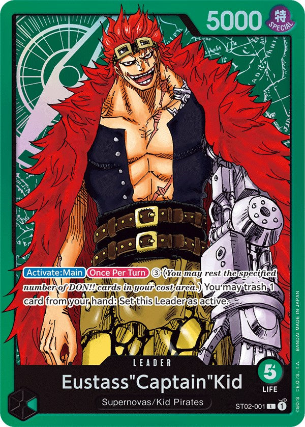 Eustass"Captain"Kid (001) [Starter Deck: Worst Generation] - Bandai