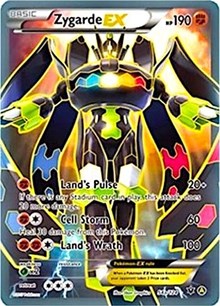 Zygarde EX (54a/124) (Alternate Art Promo) [XY: Fates Collide] - Pokémon
