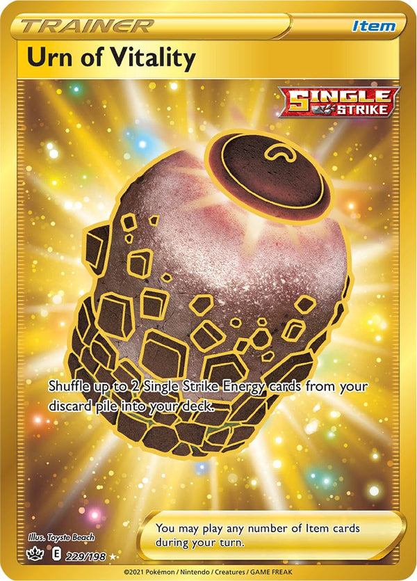 Urn of Vitality (229/198) [Sword & Shield: Chilling Reign] - Pokémon