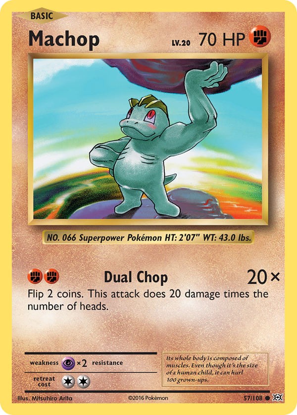 Machop (57/108) [XY: Evolutions] - Pokémon