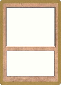 1997 World Championship Blank Card [World Championship Decks 1997] - Magic: The Gathering