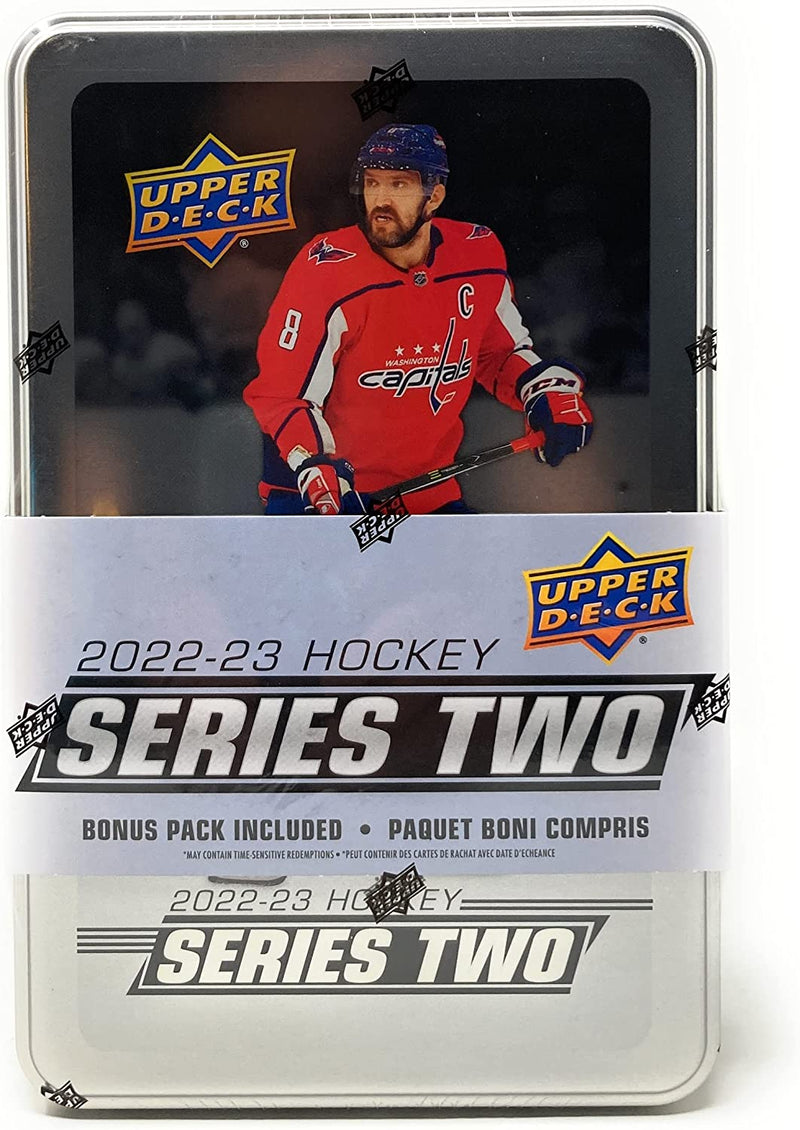 Upper Deck 2022-23 Hockey Series 2 Tin