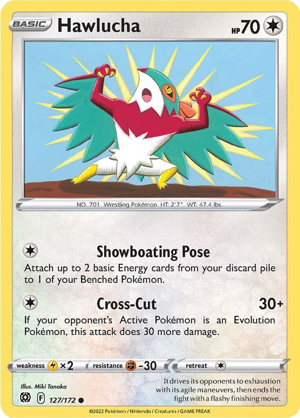 Hawlucha (127/172) [Sword & Shield: Brilliant Stars] - Pokémon