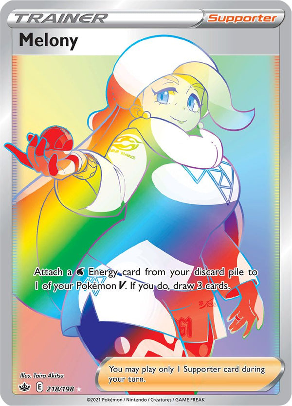 Melony (218/198) [Sword & Shield: Chilling Reign] - Pokémon