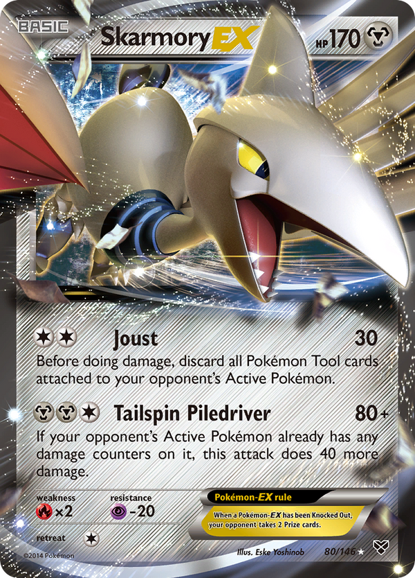 Skarmory EX (80/146) [XY: Base Set] - Pokémon