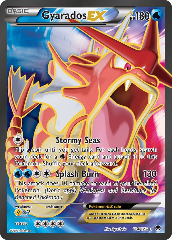 Gyarados EX (114/122) [XY: BREAKpoint] - Pokémon