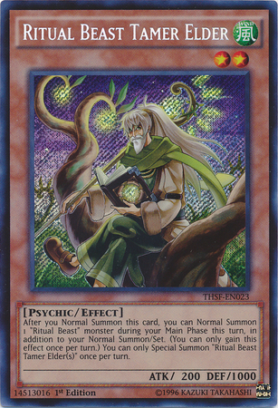 Ritual Beast Tamer Elder [THSF-EN023] Secret Rare