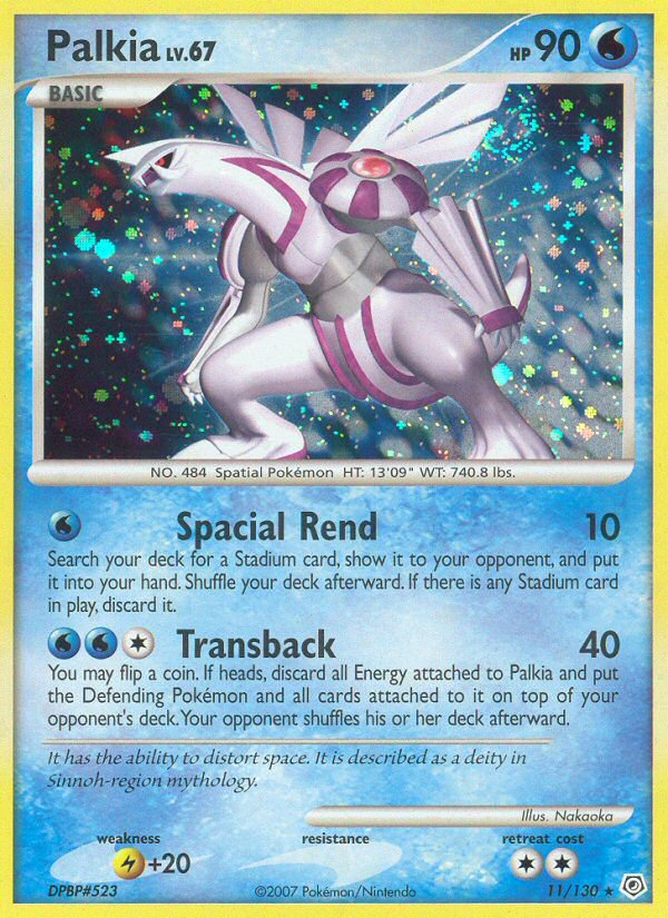 Palkia (11/130) [Diamond & Pearl: Base Set] - Pokémon