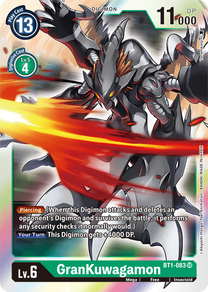 GranKuwagamon [BT1-083] [Release Special Booster Ver.1.5] - Digimon