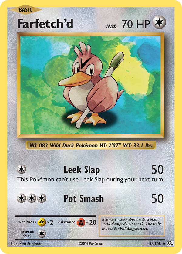 Farfetch'd (68/108) [XY: Evolutions] - Pokémon