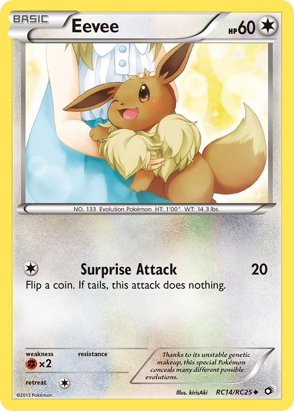 Eevee (RC14/RC25) [Black & White: Legendary Treasures] - Pokémon