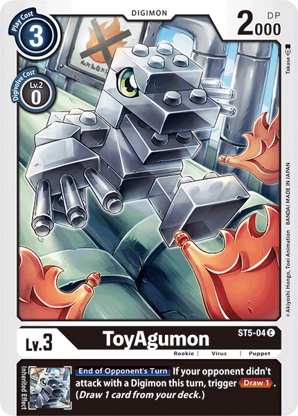 ToyAgumon [ST5-04] [Starter Deck: Machine Black] - Digimon