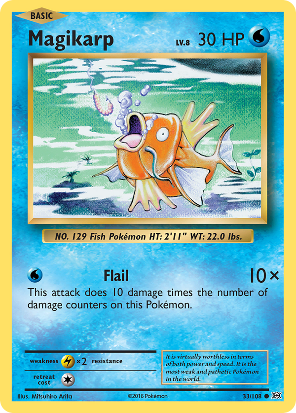 Magikarp (33/108) [XY: Evolutions] - Pokémon