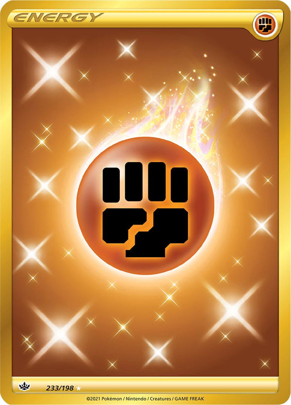 Fighting Energy (233/198) [Sword & Shield: Chilling Reign] - Pokémon