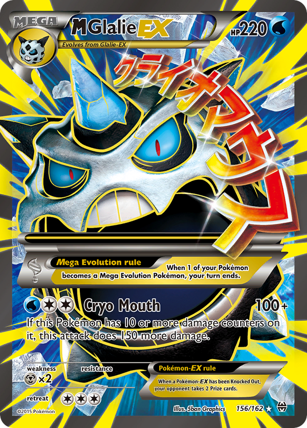 M Glalie EX (156/162) [XY: BREAKthrough] - Pokémon