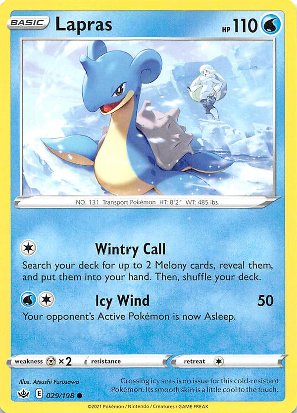 Lapras (029/198) [Sword & Shield: Chilling Reign] - Pokémon