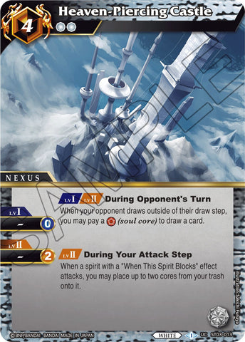 Heaven-Piercing Castle (ST03-013) [Starter Deck 03: Aegis of the Machine]