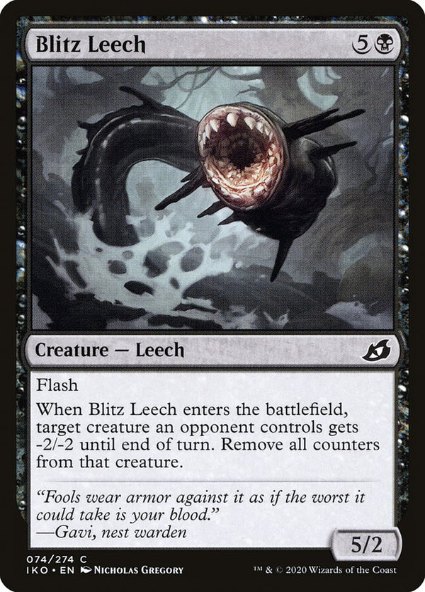 Blitz Leech [Ikoria: Lair of Behemoths] - Magic: The Gathering
