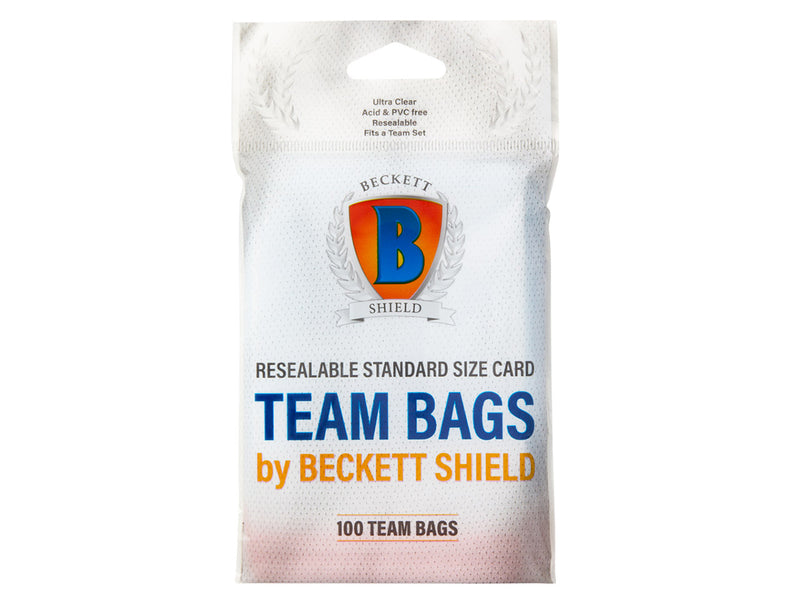 Beckett Shield - Resealable Team Bags 100ct