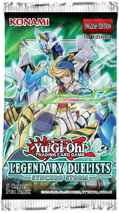 Legendary Duelists: Synchro Storm - Booster Pack (1st Edition)