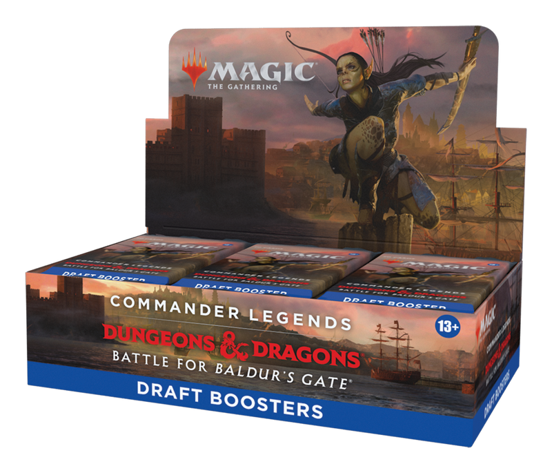 Commander Legends: Battle for Baldur's Gate - Draft Booster Display