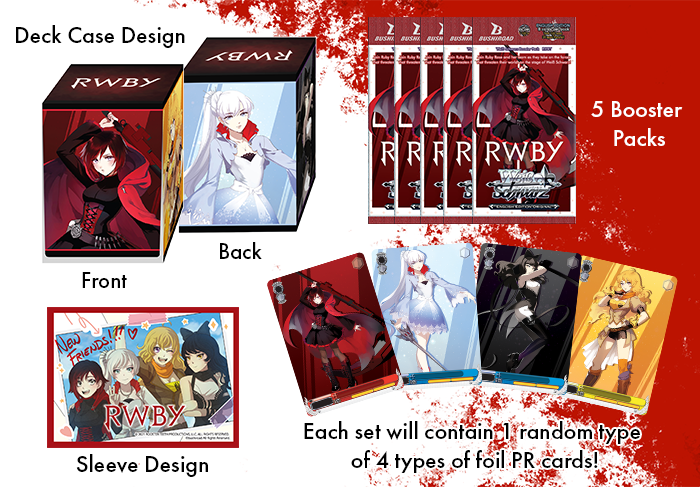 RWBY Supply Set - Weiss Schwarz