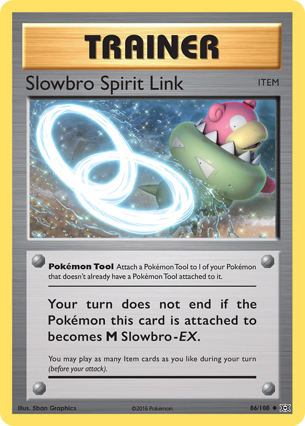 Slowbro Spirit Link (86/108) [XY: Evolutions] - Pokémon