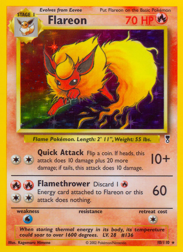Flareon (10/110) [Legendary Collection] - Pokémon