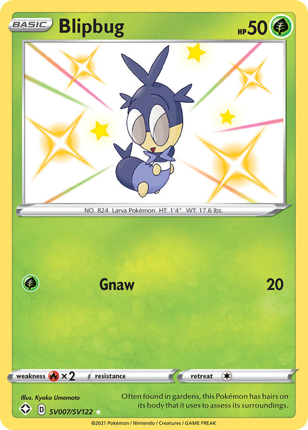 Blipbug (SV007/SV122) [Sword & Shield: Shining Fates] - Pokémon
