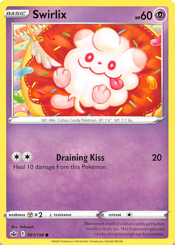 Swirlix (067/198) [Sword & Shield: Chilling Reign] - Pokémon