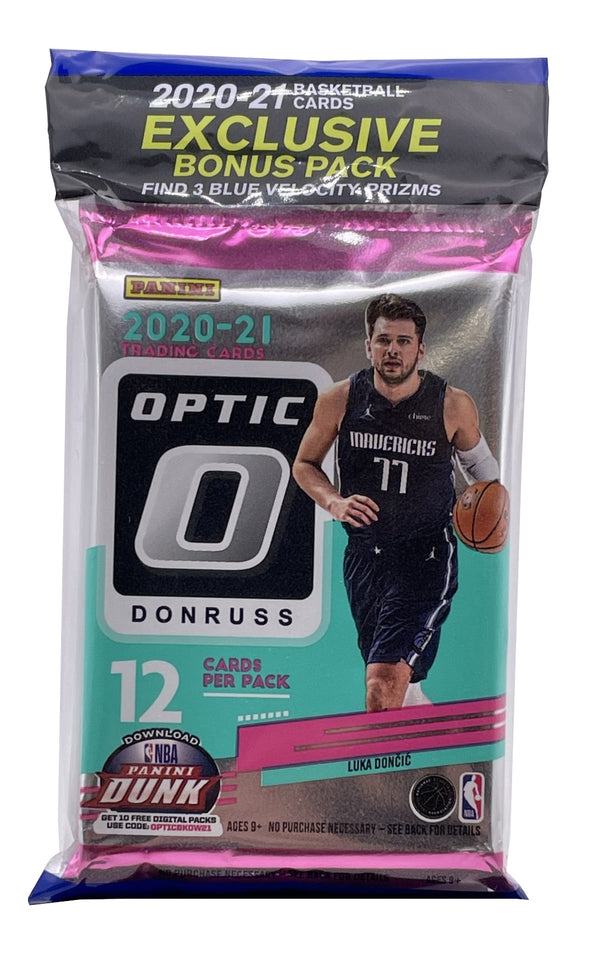 2020-21 Donruss Optic Basketball Cello Pack - Basketball