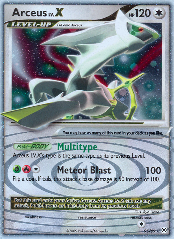 Arceus LV.X (95/99) [Platinum: Arceus] - Pokémon