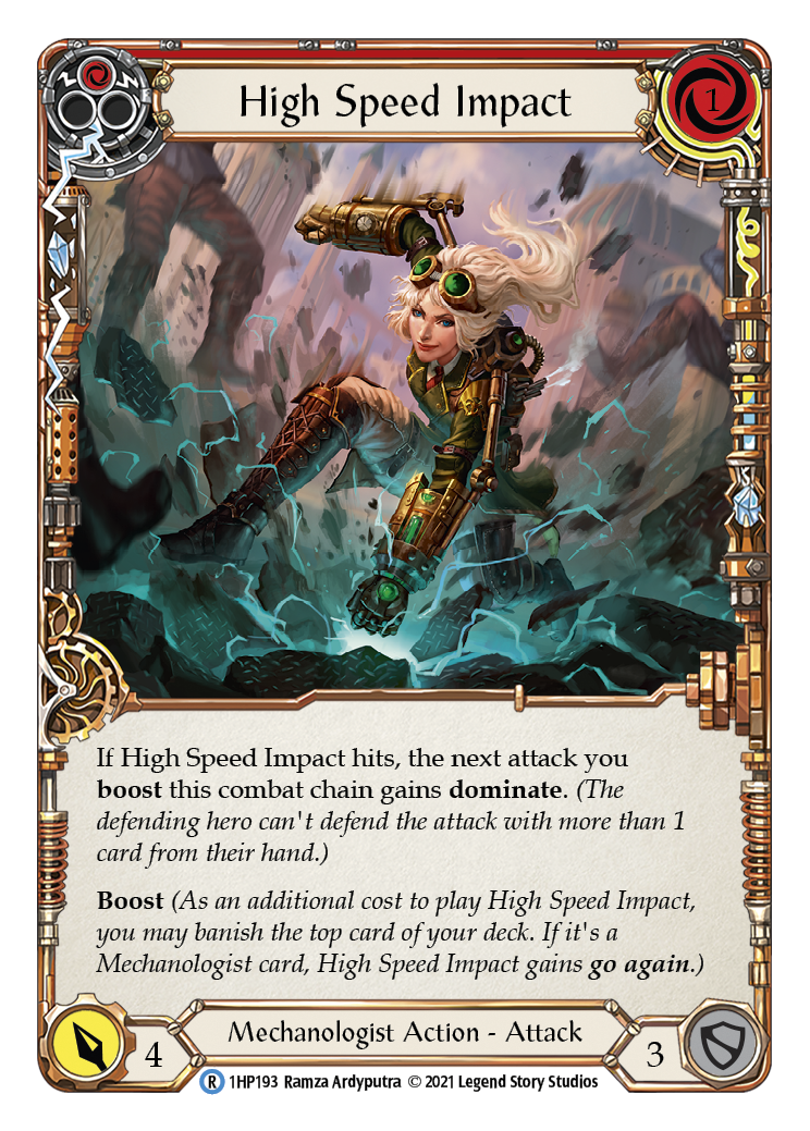 High Speed Impact (Red) [1HP193]