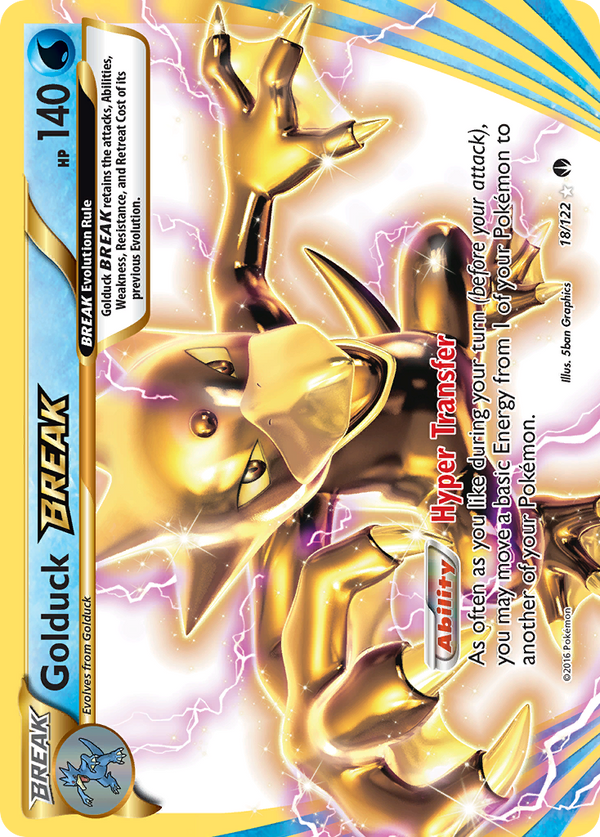 Golduck BREAK (18/122) [XY: BREAKpoint] - Pokémon