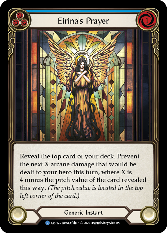 Eirina's Prayer (Blue) [ARC175] Unlimited Normal