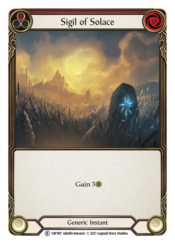 Sigil of Solace (Red) [1HP387]