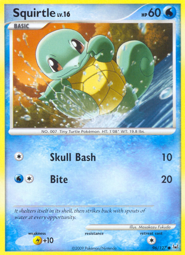 Squirtle (96/127) [Platinum: Base Set] - Pokémon