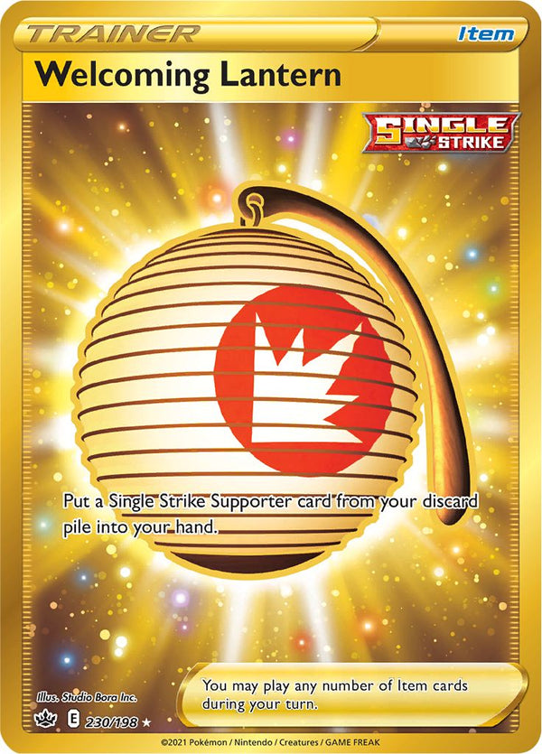 Welcoming Lantern (230/198) [Sword & Shield: Chilling Reign] - Pokémon