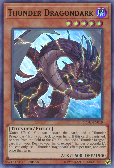 Thunder Dragondark [SOFU-EN019] Ultra Rare