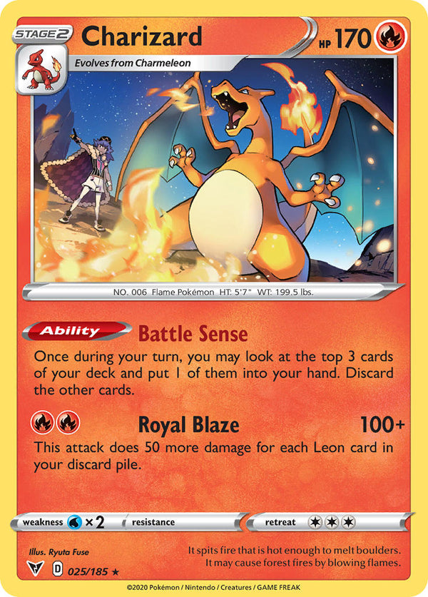 Charizard (025/185) [Sword & Shield: Vivid Voltage] - Pokémon