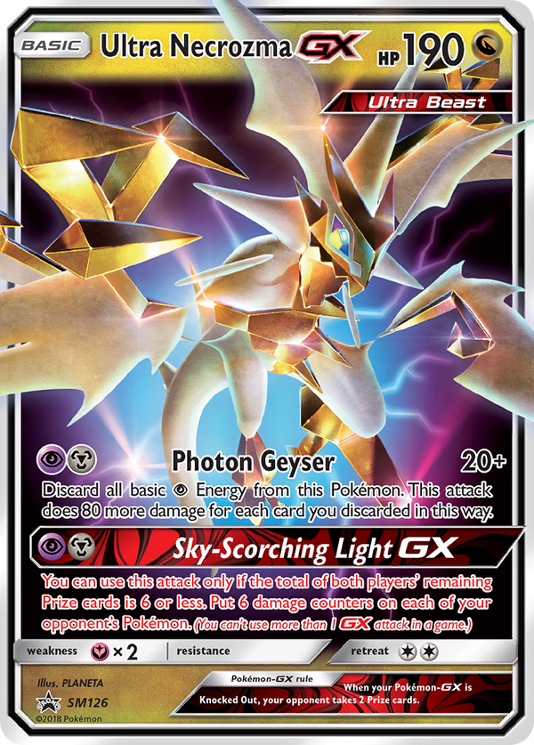 Ultra Necrozma GX (SM126) [Sun & Moon: Black Star Promos] - Pokémon
