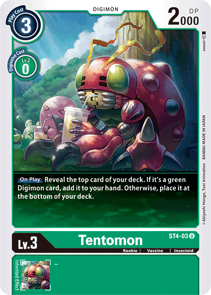 Tentomon [ST4-03] [Starter Deck: Giga Green] - Digimon